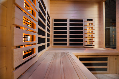 Innenansicht Infrarotkabine 