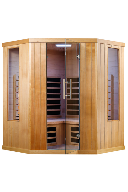 Großzügige und preiswerte Infrarotkabine